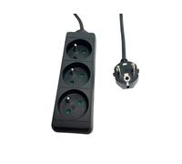 3-way power strip french type