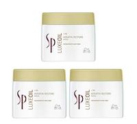 3 WELLA Professional Sistema Professional Luxe Oil Queratina Restore Mask se construye pelo fibras vuelve a 400 ml