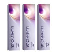 3 Wella Professionals Illumina Color 10/1 rubio claro ceniza 60 ml