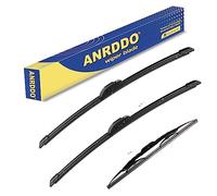 3 Wipers Factory Replacement For 2007 2006 2005 2004 2003 2002 2001 Toyota Sequoia Original Equipment Windshield Wiper Blades Set 19"+19"+14" (Set of 3) U/J HOOK