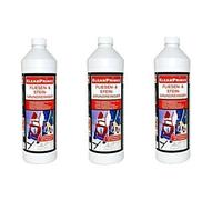 3 x 1 Litro = 3 cleanprince Baldosas y Piedra Limpiador Básico 1000ML Gres Jabón Brillo Gastro Hotel Gastronomía Aceite Goma Gummiabrieb Grasa Limpieza Básica de Mantenimiento Producto Fleisenreiniger