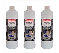 3 x 1 Litro = 3 cleanprince Marmol y Granit- Algunas Enfermeras 1000ML Gres Piedra Natural Mármol Limpiador de Granito Cuidado Suelos Marmorpflege el Granitreiniger Producto Limpieza