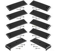 3 x 10 pulgadas ABS barco remolque litera diapositivas 10 piezas para literas remolques que soportan hasta 4000 libras barcos de metal y 1500 libras de fibra de vidrio
