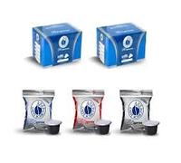 3 x 100 cápsulas Borbone Respresso degustación 100 negras, 100 azules y 100 rojos compatibles con Nespresso