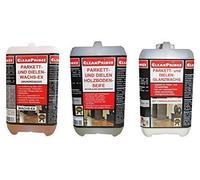 3 x 2 Litros Parquet y Entarimados Set de Cuidado, Compuesto 2 Cera Brillo, 2 Jabón Suelo Madera, 2 Cera-Ex, Detalle info: Cera-Ex Wachsentferner Capas Schichtenlöser Schichtenentferner líquido Limpiadores Cera-Detergente Cleaner Eliminador Básico, Limpieza viejo acuosa Producto cosmético sin Solvente, para aceitados encerado Superficies, Básica, Construcción Limpieza, Parquet, Piso Entarimados, Corcho, Cuidado Recubrimientos Aceitados