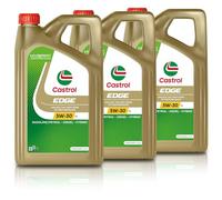 3 x 5 L = 15 litros de aceite de motor Castrol Edge Fluid Titanium 5W-30 LL
