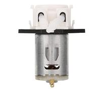 3 x 5mm Bomba Dosificadora DC 12V, Bomba de Dosificación para Laboratorio de Acuarios Química Analítica(Blanco)