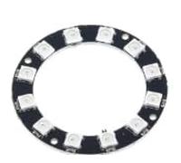 3 X Anillo LED RGB 5V Compatible Con WS2812B 12-Bit De 50mm - Ideal Para Proyectos De Arduino Y Microcontroladores, Incluye Para Una Fácil Instalación Con WS2812B 5V 12-bit 50mm,modulo Led Rgb Arduino