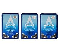 3 x Astonish Oven & Cookware Cleaner Cleaning Paste Enamel Ceramic Upvc Metal 150g