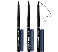 3 x Avon Glimmerstick Eyeliner en azul noche