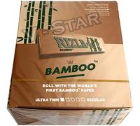 3 x Bamboo King Size Slim Ultra Thin Rolling Papers - 50 Libros