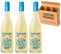 3 x Barbadillo Frizzante - Envio 24h- Vino Cool Blanco Palomino Fino Vino de la Tierra de Cádiz 75 cl - Vino blanco (3 Bot, Frizzante)
