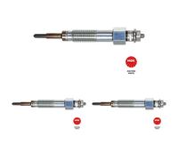 3 x Bujía de precalentamiento NGK para NISSAN PATROL III, PATROL Y60, PATROL