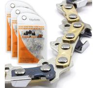 3 x cadena de cadena de medio cincel 30cm 3/8 44TG 1,1 mm para Stihl MS 162 MS162