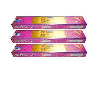 3 x cajas de 15 g 3 Satya palillos de incienso de rosa natural
