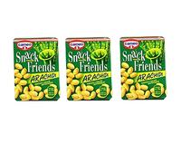 3 x Cameo Snack Friends Arachidi Tostate e Salate tostados y salados cacahuetes al vacío embalaje 40g