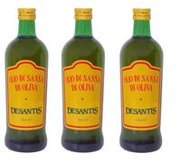3 x De Santis Olio di Sansa Pomace Aceite de oliva ideal para cocinar 1 L