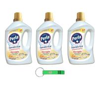 3 x Detersivo Lavatrice Marsiglia Detersivo Liquido Per Bucato - Detersivo Líquido para Lavadoras de Marsella 37 lavados - 1850 ml + llavero Beni Culinari gratuito