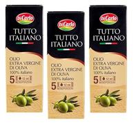 Di Carlo Tutto Italiano Olio Extra Vergine di Oliva 100% Aceite de Oliva Virgen Italiano Extra Cada paquete contiene 5 unidades de 12 ml