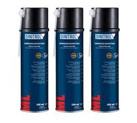 3 x DINITROL ML PENETRATOR A prueba de óxido CAVIITY CERA 500 ml AEROSOL PUERTA PIEL