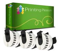 3 x DK22225 Etiquetas continuas Compatible con Brother P-Touch QL-500 QL-570 QL-700 QL-720NW QL-800 QL-810W QL-820NWB QL-1050 QL-1100 QL-1110NWB | 38mm x 30.48m | Cinta para Impresora de Etiquetas