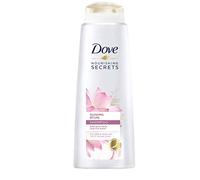 3 x Dove Champú - Glowing Ritual flor de loto - para cabello sedoso y liso - 250 ml