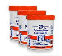 3 x Dr. Cup café de máquina de limpieza tabs 150 PC.