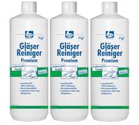 3 x Dr. tazas gafas limpiador med 1 litro