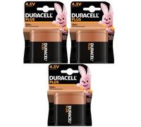 3 x Duracell plus MN 1203 (3 blísteres de 1 batería) 3 pilas (3LR12/MN1203 plana/4,5 V)