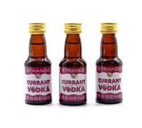 3 x Esencia de Vodka de Grosella 25 ml - Quality Essences, Sin Alcohol