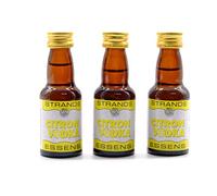 3 x Esencia de Vodka Limón Citron 25ml - Aroma Cítrico Refrescante, No Contiene Alcohol