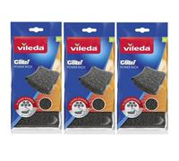 Vileda 141656 - Estropajos de Acero Inoxidable, 2 Unidades