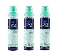 3 x Felce Azzurra Aria Casa Ambientador Talk & Almizcle Blanco 250 ml habitación Spray