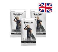 3 x Final Fantasy Play Booster (EN) - Magic: The Gathering - 14 cartas | Universes Beyond + Heartforcards® Protección de envío
