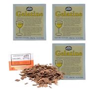 3 x Gelatine 10g - Vierka, For the Clarification or Fining of Wine, Gelatine Powder