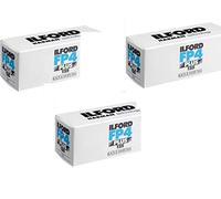 3 x Ilford FP4 PLUS, Negro y película fotográfica en blanco, 120 (6 cm), ISO 125 (1678169)