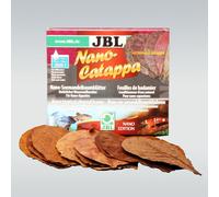 3 x JBL Nano-Catappa, 3 x 10 piezas - Hojas de almendro de río para pequeños acuarios de agua dulce