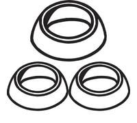 3 x Junta del tubo de escape BOSAL