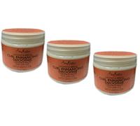 3 x karité Moisture Coconut & Hibiscus Curl Enhancing Smoothie Thick/Curly Hair 340 g (total - 1020 g)