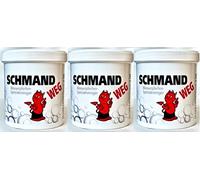 3 x limpiador especial de pipa de agua Schmand-Weg! para bong y tubos de vidrio