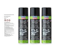 3 x Limpiador rápido Liqui Moly 3318 en spray limpiador de frenos, 500 ml