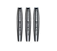 3 x L'Oréal Paris Megavolumen Colágeno 24H máscara de pestañas volumen intenso, 9 ml