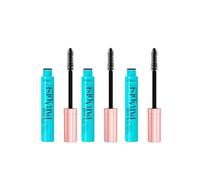 3 x L'Oreal Paris Paradise Extatic Waterproof Mascara 6.4ml - Black | Máscara de Pestañas Volumen Intenso Resistente al Agua, Pack de 3, Color Negro, Paradise Extatic
