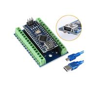 3 X Módulo Soldado , Chip CH340 para , con Cable Micro-USB y 3 X Placa de Expansión Adaptador de Terminal