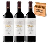 3 x Muga Seleccion Especial - Bodegas Muga - Envío 24 H - Caja Regalo Vino Rioja Muga - Seleccionado por Cosecha Privada (3 x Botellas 75 cl, Selección Especial)