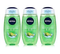'3 x Nivea Gel Women "Lemon Grass & Oil - 250 ml