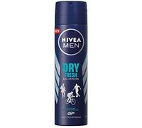3 x Nivea Men Fresh Active Desodorante Spray Desodorante anti transpirtant 150 ml 48h