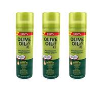 3 x Organic Root Estimulador de aceite de oliva NOURISHING SHEEN SPRAY 472 ml (total - 1416 ml)