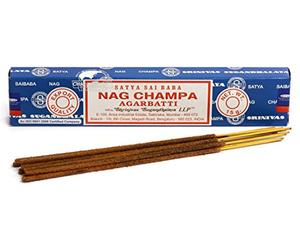 3 x Original Satya Sai Baba Nag Champa Agarbatti shop varilla de incienso de nuevo