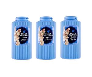 3 x Paglieri Felce Azzurra Talco Classico Cuerpo polvo Talk polvo 500 g lata (1,5kg